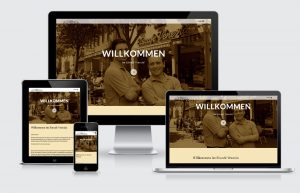 Homepage Eiscafe Venezia Wiesloch Webdesign