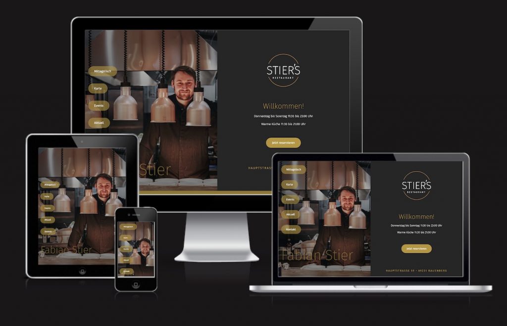 responsive Website, Stier's